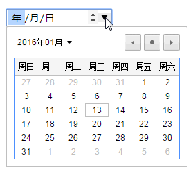 原生时间选择