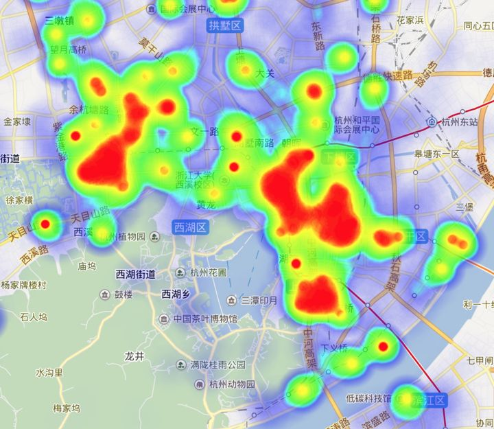 点击分析和热力图的区别                              热力图:热力