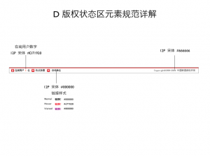 版权状态区元素规范详解