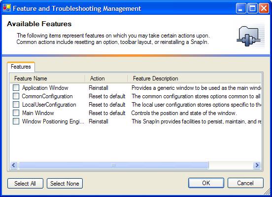 Sample screenshot