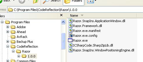 the hosting engine folder