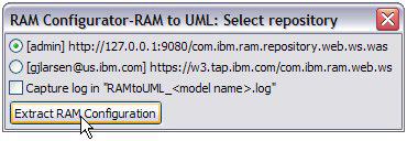 ѡ Extract RAM Configuration ť