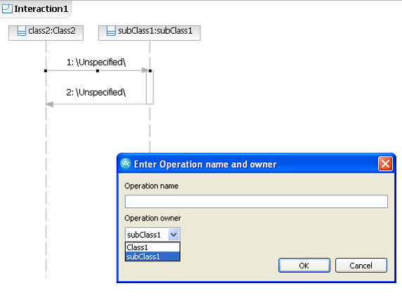 Enter Operation name and owner Ի 