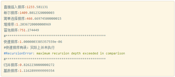 利用Python实现数据结构常见的八大排序算法-