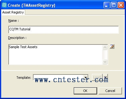 Asset registry creation