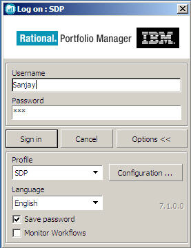 Rational Portfolio Manager Login 