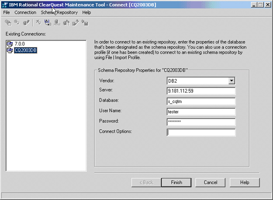 image of Maintenance Tool workspace