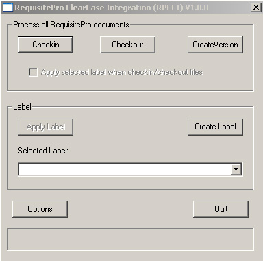 RequisitePro ClearCase Integration
