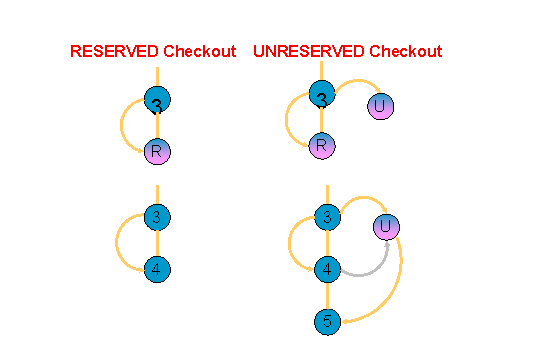 图一:两种Check-Out方式