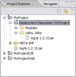 Project Explorer ͼ