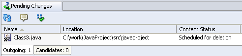 ƻɾļ Pending Changes 