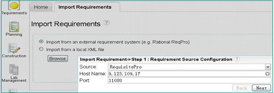 Rational Quality Manager  RequisitePro ļ