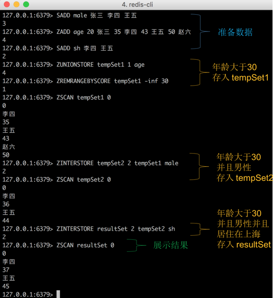 实现经典 四则运算 算法优化 Redis 集合运算