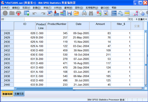 IBM SPSS Statistics 特性介绍与实例之直销工