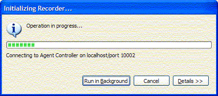 connecting to agent controller