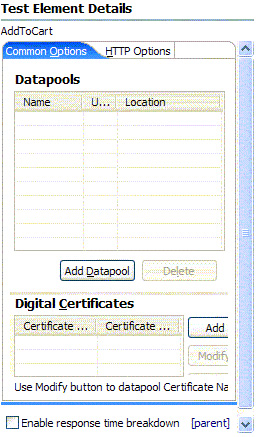 top section is Datapools