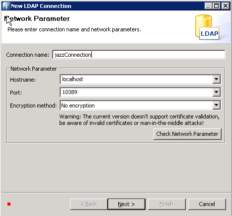 ͼ 1. LDAP ���Ӳ���