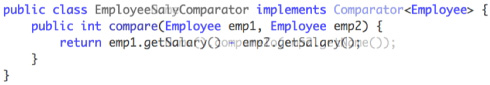 Comparator ص