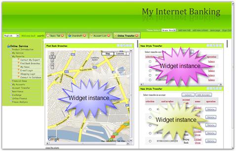 基于 Web 2.0 技术的网银前端架构